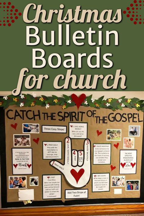 Christmas-Themed Bulletin Board Ideas For Church Salvation Bulletin Board Ideas, New Year Christian Bulletin Board, Church Bulletin Board Ideas Christmas, New Year Bulletin Boards For Church, Winter Christian Bulletin Boards, January Church Bulletin Boards, Catholic Schools Week Door Ideas, Christian Christmas Bulletin Boards, Christmas Bulletin Board Ideas Christian