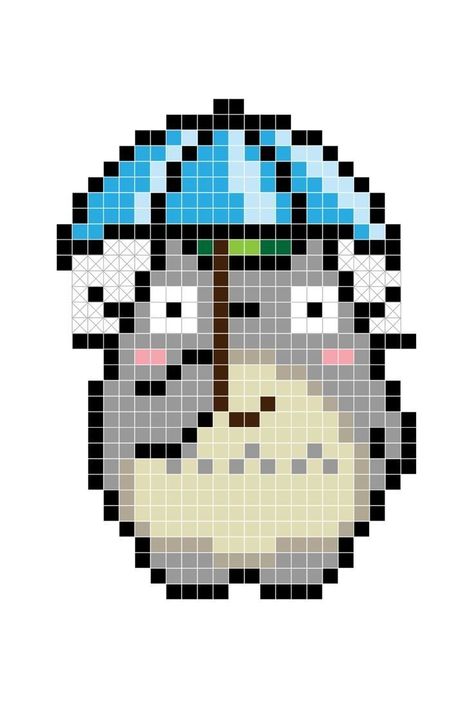 Perler Pattern, Hama Art, Anime Pixel, Graph Paper Designs, Pixel Characters, Easy Perler Beads Ideas, Fuse Bead Patterns, Easy Pixel Art, Pixel Art Templates