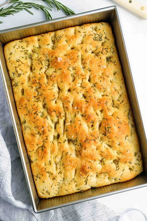 Biscuits For 2, Foccacia Bread Recipes, Honey Yeast Rolls, Bread Foccacia, Italian Salad Dressing Homemade, Easy Tortilla Recipe, Homemade Tortilla Recipe, Homemade Focaccia Bread, Easy Focaccia