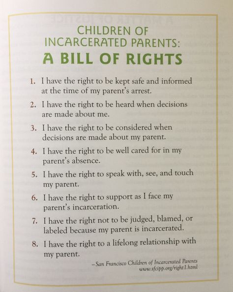 Absent Parents, Incarcerated Parents, Juvenile Justice, Prison Reform, Adverse Childhood Experiences, Counselor Office, Parental Rights, Small Business Plan, Art Therapist