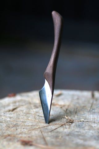 How to Make Stylish Kiridashi/Utility Knife: 6 Steps (with Pictures) Trench Knife, Japanese Knife, Knife Design, Cool Knives, Utility Knife, Knife Sharpening, A Metal, Knife Making, Woodworking Tips