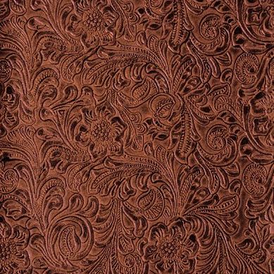 54'' Wide Faux Leather Fabric Tooled Floral Copper by The Yard (Fake Leather Upholstery ) - Walmart.com - Walmart.com Look Wallpaper, Western Crafts, Copper Design, Kravet Fabrics, Floral Upholstery, Leather Floral, Fabric Houses, Selling Furniture, Western Leather