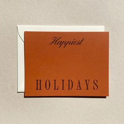 ALL GREETING CARDS – Page 2 – Jaymes Paper Minimalist Holiday Cards, Modern Christmas Cards, Holiday Stationery, Happy Holiday Cards, Christmas Card Art, Holiday Design Card, Holiday Tags, Notecard Set, Christmas Packaging