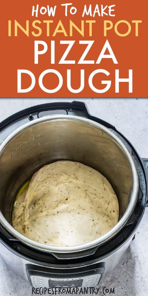 Herb Pizza Dough Recipe, Instant Pot Pizza, Herb Pizza, Pizza Dough Recipes, Pizza Dough Recipe, Pizza Margherita, Dough Recipes, Pizza Flavors, Perfect Pizza