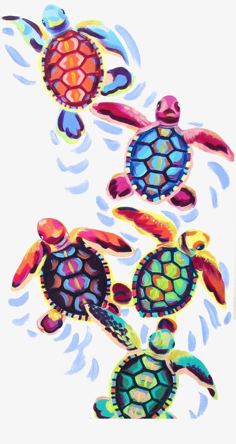 Sea Turtle Hatching, Turtles Wallpaper, Turtle Hatching, Tattoo Diy, Wallpaper Iphonewallpaper, Illustration Photo, Turtle Painting, Wallpaper Tumblr, Art Sea