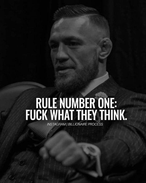 Success Quote, Success Inspiration, Conor Mcgregor, A Quote, Number One, A Man, Quotes