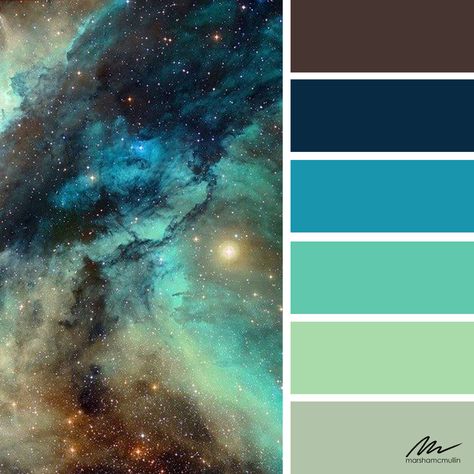 Space Nursery - Color Palette Space Nursery Color Palette, Alien Color Palette, Space Colour Palette, Cosmic Color Palette, Universe Color Palette, Galaxy Color Palette, Space Color Palette, Nursery Color Palette, Nursery Color