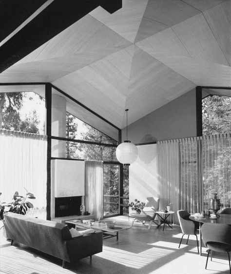 MCM Daily on Instagram: “The Booth House located in Beverly Hills, California and designed by Smith and Williams in 1956. Photo: Julius Shulman #mcmdaily…” Julius Shulman, Mid Century Architecture, Mid Century Modern Interiors, Vintage Interiors, Mid Century Decor, Mid Century Modern House, Mid Century House, Mid Century Modern Design, Mid Century Design