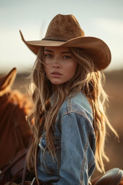 Cowgirl vectors, photos and PSD files | Free download Dark Hair Cowgirl, California Cowgirl, Western Cowgirl Aesthetic, Cowboy Hat Hair, Cowgirl Photography, Women's Equestrian, Cowgirl Aesthetic, Western Cowgirls, Cowgirl Hats