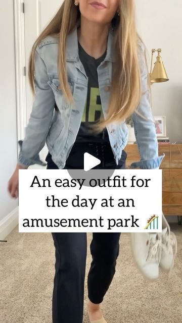 Merrick White / Style Educator on Instagram: "Anyone going to Disney or Universal Studios or another amusement or theme park for spring break? 🎢🎡🏰  Here’s one of my go-to outfit formulas for a long theme park day. It is similar to yours???  In todays blog post I’ve got a few other outfit formulas, plus some great clothes and accessories specific to Disney and Universal Studios!  Comment with the word LINK below and I’ll send you a DM with all the links! (And find links to this outfit in stories or on my @shop.ltk profile)  #merricksmomiform" Outfit For Park Day, Legoland Outfit For Women Summer, Mom Outfits For Universal Studios, Outfits To Universal Studios, What To Wear To Universal Orlando, Outfits To Wear To Amusement Parks, Outfit Parc Attraction, Fall Theme Park Outfit Casual, Amusement Park Outfit Spring