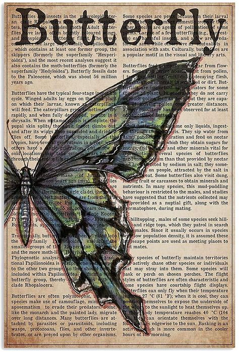 Harsh Core, Wall Art Butterfly, Printable Wall Collage, Pictures For Home, Grunge Posters, Desain Quilling, Book Page Art, Butterfly Poster, Art Butterfly