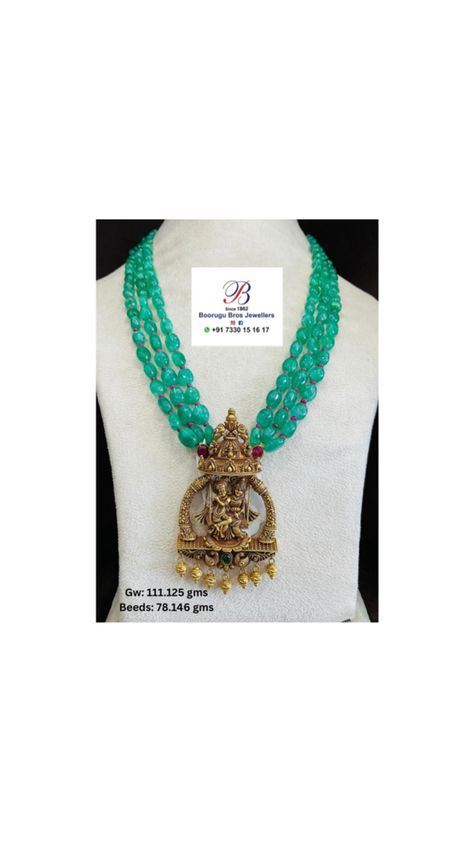 "Divine elegance! Radha Krishna Gold locket adorned with vibrant green and red beads, symbolizing love and spirituality. #RadhaKrishna #HinduJewelry" Hindu Jewelry, Red Beads, Gold Locket, Green And Red, Red Bead, Vibrant Green, Radha Krishna, Locket, Krishna