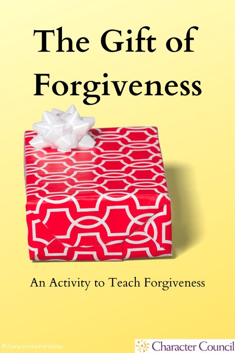 Forgiveness Preschool Activities, Activity On Forgiveness, Forgiving Others Object Lesson, Lds Forgiveness Object Lesson, Object Lesson About Forgiveness, Object Lesson Forgiveness, Object Lessons On Forgiveness, Game About Forgiveness, Forgiveness Sunday School Craft