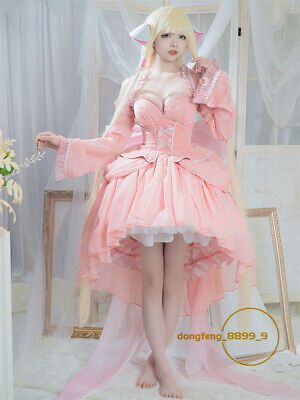 Great Shopping Chobits Chi Dresses Skirt Cosplay Costume Outfits Pink Princess Dress Halloween , Women's Clothing Chi Chobits Cosplay, Jpop Idol Outfit, Decora Fashion Aesthetic, Kawaii Halloween Costume, Precure Cosplay, Mermaid Princess Dress, Chobits Cosplay, Crazy Cosplay, Costume Photoshoot