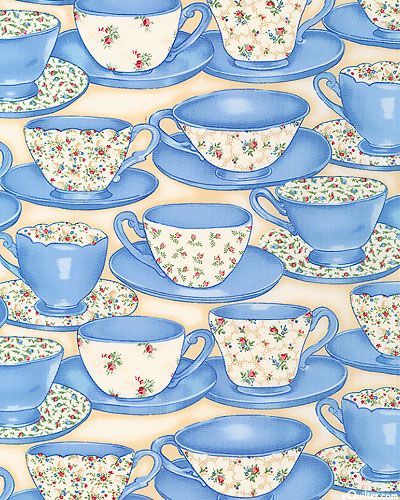 Teacup Tea Crafts, Tea Art, My Cup Of Tea, Cups And Saucers, Paper Background, Surface Pattern Design, Art Paint, Drinking Tea, Background Patterns