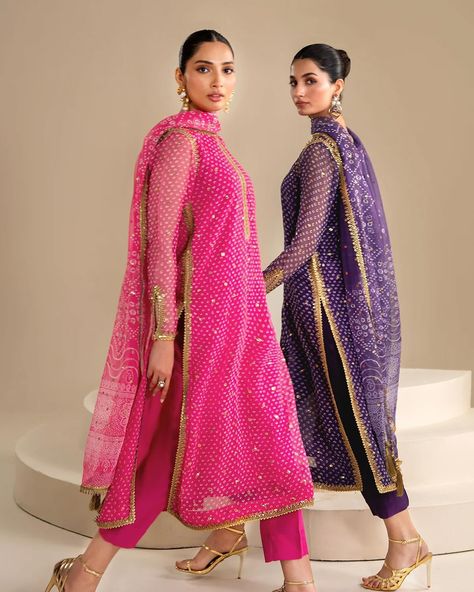 Embroidered chiffon luxury wear www.brandaffection.uk #pakistanifashionuk #chiffonsuitsuk #luxurypret #londonfashion #weddingwears Chiffon Suits Indian, Dupatta Border, Organza Suits, Trendy Shirt Designs, Trouser Design, Embroidered Chiffon, Embroidered Organza, Luxury Wear, Embroidered Dupatta