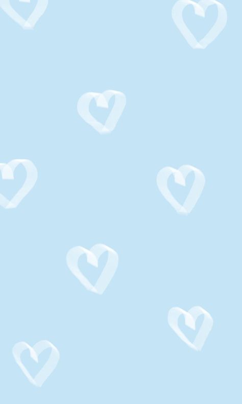 Pastel Blue Aesthetic Wallpaper Tablet, Blue Heart Wallpaper Laptop, Light Blue Heart Wallpaper, Baby Blue Wallpaper Iphone, Dorm Prints, Baby Blue Wallpaper, Inspiration Wallpaper, Hearts Wallpaper, Wallpapers Ipad