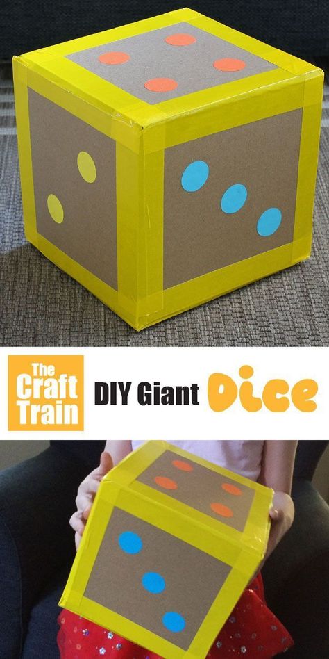 Påskeaktiviteter For Barn, Giant Dice, Cardboard Crafts Kids, Basketball Homecoming, Giant Games, Crafts For Boys, Minecraft Crafts, Diy Games, Highschool Aesthetic