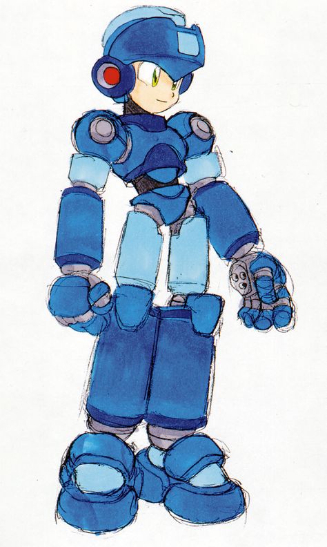 Mega Man Volnutt, Megaman Legends Art, Megaman Legends Concept Art, Megaman Concept Art, Soundman Jojo, Megaman Aesthetic, Megaman Redesign, Mega Man Legends, Megaman Legends