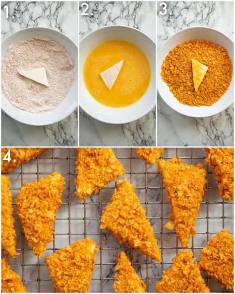 Doritos are great, but Cheese Stuffed Doritos are even better!! | www.dontgobaconmyheart.co.uk Stuffed Doritos, Doritos Recipes, Cheese Bites Recipe, Small Bites Appetizers, Weekly Meals, Cheese Bites, Cheese Fries, Cheese Stuffed, Appetizer Dips