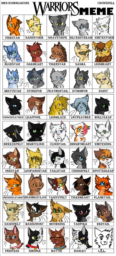 Warrior Cats All Characters, Warrior Cat Room Decor, Warrior Cats Books In Order, Alder Heart Warrior Cats, Warrior Cats Anime Style, Anime Warrior Cats, Warrior Cat Crafts, Moss'kit Warrior Cats, Warrior Cat Characters