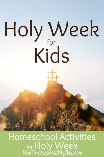 Today begins Holy Week (or Passion Week) so why not try some of our Holy Week for Kids Homeschool Activities in Language Arts, Science or History (below). Or, enter to win our Skies of the Cross (Bible, Science & History activities). Let's begin with our free Bible Scripture Reading ... Easter Week Homeschool, Passion Week Activities For Kids, Homeschool Easter Unit Study, Passion Week, Passion Week For Kids, Easter Unit Study, Easter Homeschool Lesson, Holy Week Crafts For Kids, Passover For Kids