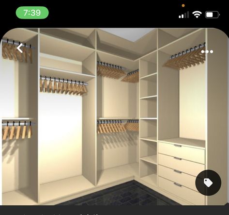 Walking Closet, Walk In Closet Design, Closet Design Layout, Closet Renovation, Closet Layout, Wardrobe Room, Closet Remodel, Bathroom Closet, Bedroom Closet Design