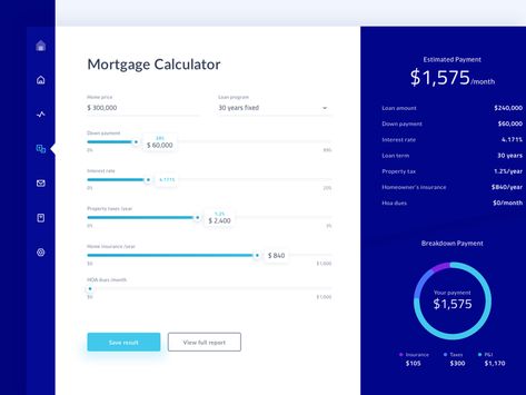 Analytical Dashboard, Calculator Design, Price Calculator, Pricing Calculator, Mortgage Advice, Loan Calculator, User Flow, Flood Insurance, Mortgage Calculator