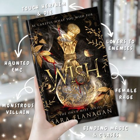 “Be careful what you wish for.” I’m so excited to jump into this book- I mean how incredible does it sound?! 📖:Wish by @saraflanaganbooks 📚:The Onyx Mist Series (Book One) 🌶️:Moderate-High 🧚🏻‍♂️:Dark Fantasy Romance Release Date:22nd October 2024 PURCHASE LINK: https://storyoriginapp.com/universalbooklinks3c00a7b0-6105-11ef-8cdb-3b62ddfe1c82 ✨Preorder Incentives available✨ Blurb: “She glared deep into his azure eyes, bestowing him with a silent promise. He may very well be responsibl... Books Reccomendations, Azure Eyes, Book Tropes, Fantasy Romance Books, Aesthetic Books, 100 Books To Read, Fantasy Books To Read, Recommended Books To Read, Book Challenge