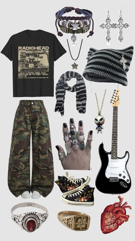 #outfit #grunge #goblincore #fairycore #dark #darkaesthetic #aesthetic Darkcore Clothes, Forest Grunge Aesthetic Outfit, Nature Grunge Outfit, Grunge Gacha Club Outfits, Asthetic Cloths Idea, Dark Grunge Aesthetic Outfits, Goblincore Accessories, Grudge Aesthetics Outfits, Dark Fairycore Outfits