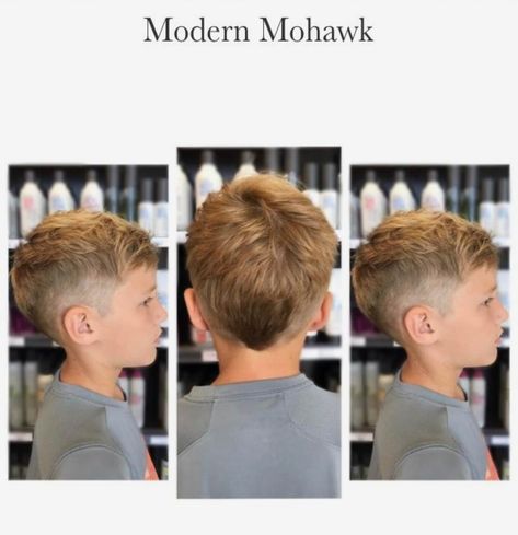 Cool Mullet Hairstyles Boys, Tapered Fade Boys, Boys Euro Hawk Haircut, Mullet Hairstyle Kids Boy, Euro Hawk Haircut Boys, Preschool Haircut Boy, Boys Haircut Trendy Mullet, Toddler Boy Medium Haircut, Boy Hair Designs Kids