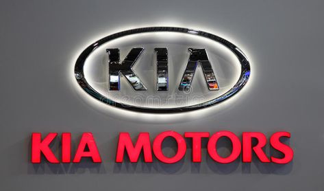 KIA MOTORS Company Logo stock photos Exhibition Logo, Motor Company Logo, Hyundai Logo, Kia Logo, Motor Logo, Photos Logo, Leipzig Germany, Logo Car, Kia Motors