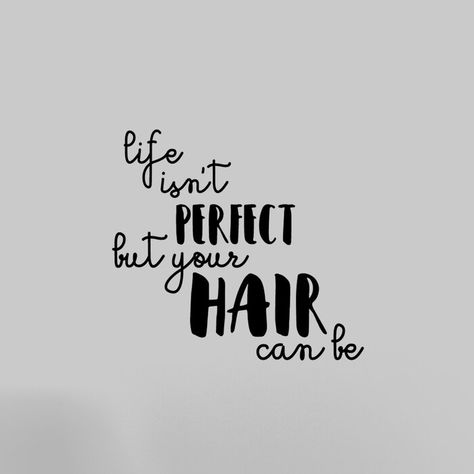 Hair Salon Bathroom, Happy Hair Quotes, Salon Bathroom, Hair Captions, Hair Salon Quotes, Hair Advertising, Hairdresser Quotes, Hair Salon Marketing, Hairstylist Quotes