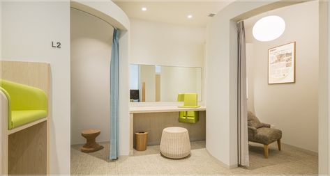 Nursing Room Design, Interior Design Restroom, Industrial Building Design, Lactation Room, Nursing Room, Wellness Room, Baby Spa, Play Cafe, Kids Cafe