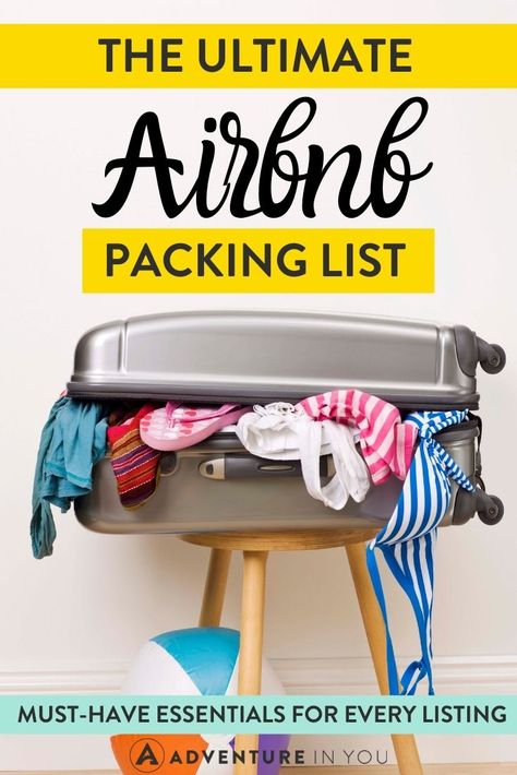 Vacation House Packing List, Air Bnb Packing List, Vacation Rental Packing List, Beach House Vacation Packing List, Weekend Cabin Packing List, Airbnb Packing List, Vrbo Packing List, Vacation Must Haves Packing Lists, Beach House Packing List