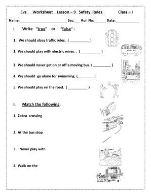 Safety Rules Worksheet, Safety Rules On Road, Science Safety Rules, Evs Worksheet, Jolly Phonics Songs, Safety At Home, Safety Signs And Symbols, Worksheet For Class 2, Science Safety