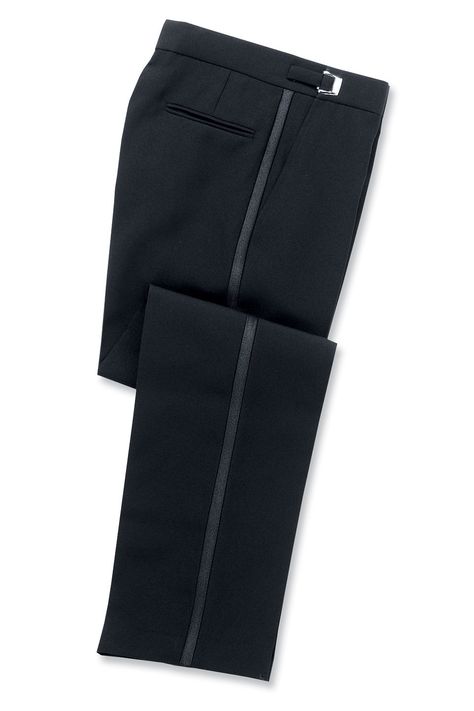 Mens Black Wool Tuxedo Pants Flat Front Classic Fit Formal Wedding Trousers Dark Mens Fashion, Tux Shirt, Tuxedo Coat, Saree Wearing Styles, Men's Dress Pants, Formal Mens Fashion, African Clothing For Men, Khaki Pants Men, Tuxedo Pants