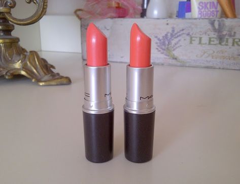 My MAC lipsticks - Coral Bliss and Sunny Seoul Mac Coral Bliss, Mac Lipstick Collection, Mac Lipsticks, Long Bobs, Coral Lipstick, Mac Lips, Lipstick Color, Lipstick Collection, Retinol Serum