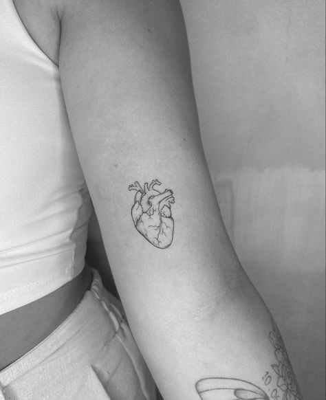 Heart On My Sleeve Tattoo, Healthcare Tattoo, Medical Tattoos, Hart Tattoo, Tattoos Heart, Heart Tat, Party Tattoo, Maching Tattoos, Hearts Tattoo