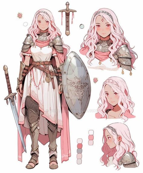 Female Knight, Knight Art, Dungeons And Dragons Characters, Dnd Art, Fantasy Inspiration, Female Character Design, Character Creation, Fantasy Clothing, Dnd Characters