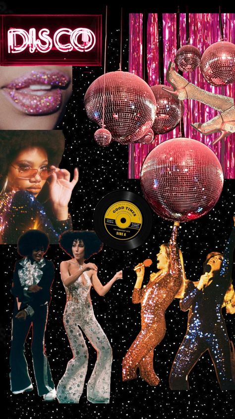 Disco Aesthetic 70s, Disco Ideas, Disco 80, Studio 54 Party, Disco Aesthetic, 30th Bday Party, 70s Disco Party, Disco Birthday Party, Disco Glam