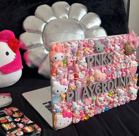 Hello Kitty MacBook Case 😍XL Diamond Letters 🎀 iPad & MacBook Cases on Sale 🛍️ @pnksplayground #junkcase #junkcases #macbook #macbookcase #macbookair #macbookcases #kawaiicase #hellokitty #hellokittylover #hk #hellokittycollection #sanrio #pink #pinklover #aesthetic #case #casedesign #fashion #y2k #explore #viral #fyp #atl #atlanta Macbook Case Aesthetic, Junk Case, Diamond Letters, Junk Ideas, Aesthetic Case, Bling Phone Cases, Sanrio Pink, Case Aesthetic, Fashion Y2k