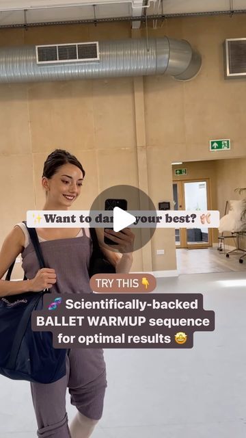 Ayça Anıl on Instagram: "🩰The Ultimate Ballet Warm-Up✨  You’ve likely seen countless warm-up videos and ballet exercises on social media. But ever wondered what the science says about the best way for dancers to warm up before class? If you’re unsure whether to foam roll first or start with Pilates, follow this scientifically-backed 5 step sequence for optimal results.   Warm-Up Sequence: ✨ Dynamic Pilates Core & Glute Activation✨ 🧬 Scientific Support: Research shows that activating core muscles before exercise improves stability and performance. 🎯 Purpose: Stabilize and protect your spine while warming up your major muscle groups.  ✨Joint Mobilization✨ 🧬 Scientific Support: Joint mobilization increases synovial fluid production, improving joint function. 🎯 Purpose: Enhance joint mob Ballet Warmups, Ballet Warm Up, Ballet Turnout Stretch, Ballet Technique Drills, Ballet Extension Exercises, Ballet Releve, Ballet Practice, Ballet Stretches, Synovial Fluid