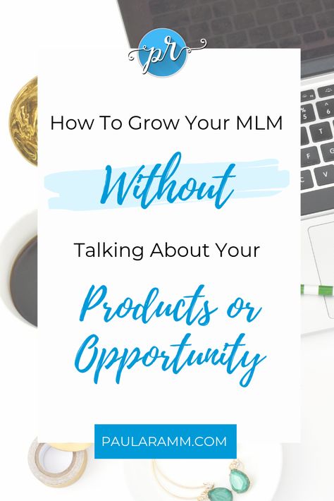 Can you grow your MLM without talking about your products or opportunity? It's possible! In this article, I give you the secret how you can do this! Click through to find out how! #grow-your-mlm #grow-direct-sales-business #business-tips #online-business Recruiting Tips, Network Marketing Strategies, Network Marketing Recruiting, Direct Sales Tips, Facebook Algorithm, Mlm Marketing, Network Marketing Tips, Mlm Business, Network Marketing Business