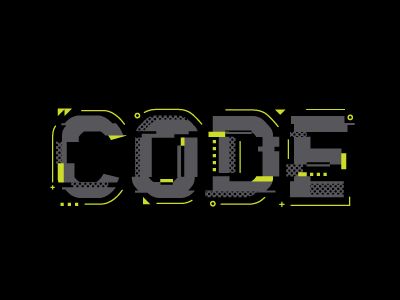 Code Design Graphics, Code Typography Design, Tech Typography Design, Coding Design, Cyberpunk Typography, Cyberpunk Font, Futuristic Typography, Code Design, Typography Shirt Design