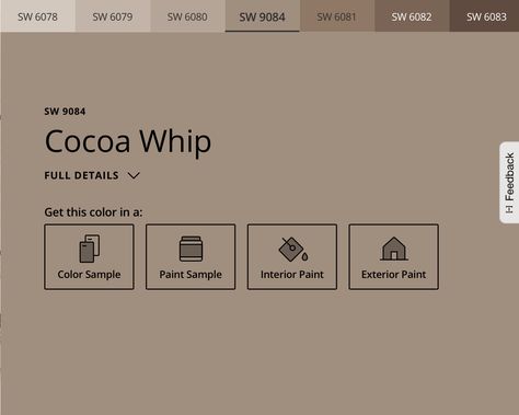 Sherwin Williams Cocoa Whip, Cocoa Whip Sherwin Williams, Laundry Room Colors, Laundry Cabinets, Office Crafts, Craft Room Office, Bathroom Inspo, News Studio, Paint Samples