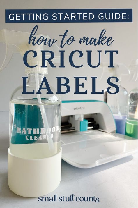 Cricket Label Ideas, Diy Labels With Cricut, How To Print Labels For Small Business, Cricut Vinyl Labels, Cricut Bottle Labels, Making Labels With Cricut, Cricut Labels For Jars, How To Make Labels With Cricut, Cricut Joy Labels