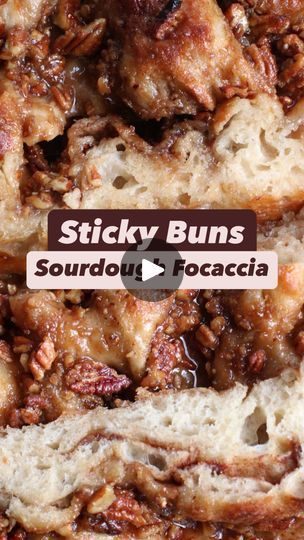 334K views · 24K reactions | It’s better than you can even imagine 😍

If you love sticky buns you have to try this ooey, gooey focaccia. It’s stuffed with cinnamon sugar and topped with a sticky maple pecan mixture making this irresistible. 

Comment recipe to get it or find it at https://countryroadssourdough.com/sticky-pecan-sourdough-focaccia/

#stickybuns #pecan #focaccia #sourdough | Emily Christensen | sourdough made easy Sticky Pecan Sourdough Focaccia, Sticky Bun Focaccia, Spooktober 2024, Emily Christensen, Sourdough Focaccia Recipe, Sourdough Focaccia, Giraffe Cakes, Easy Sourdough, Homemade Sourdough Bread