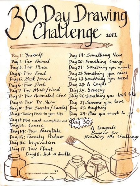 Here are a bunch of ideas to challenge yourself to a drawing each day for a month. Some of them have the same ideas, so you can just choose your own. This would be awesome to do with one of your ki… Comics Sketch, Doodle Challenge, 30 Day Art Challenge, Classe D'art, 30 Day Drawing Challenge, Drawing Ideas List, Friends Day, Drawing Prompt, What To Draw