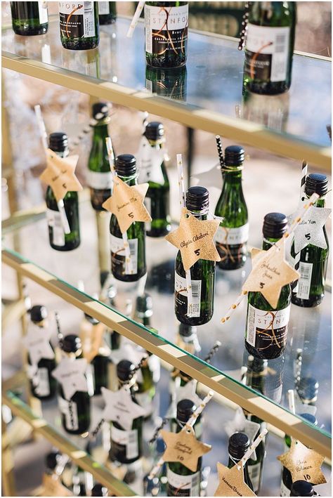 New Year New Name Bachelorette, New Year’s Eve Wedding Favors, Nye Wedding Seating Chart, New Years Wedding Ideas, New Year’s Eve Wedding, Champagne Seating Chart, Champagne Wedding Reception, Nye Wedding Ideas, Champagne Seating